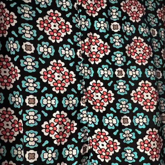 American Rag Black Floral Pants w/Pockets Size 1X - Picture 6 of 12